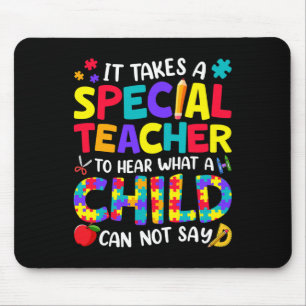 Mousepad Professor Especial Para Ouvir O Que Uma Criança Co