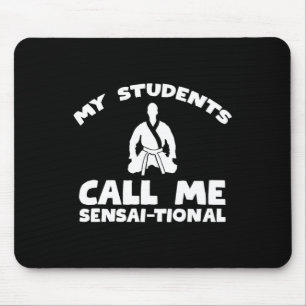 Mousepad Professor Karate Kung Fu Sensai - Luta pelas Artes