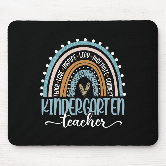 Mousepad Professor Leopard Rainbow Primeiro Dia De (Frente)