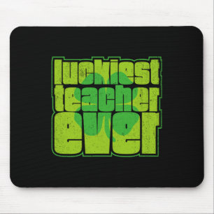 Mousepad Professor Mais Sortudo de Todos os Tempos Shamrock