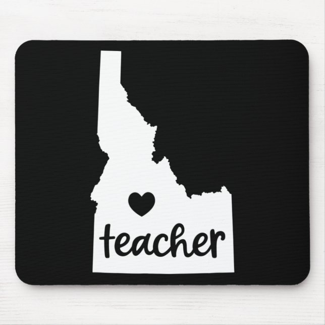 Mousepad Professor Red Para Educação Pública Ed Idaho 7 (Frente)