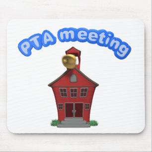 Mousepad Professora Assoc do Edifício da Escola de Reunião