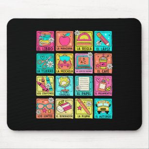 Mousepad Professora Bilíngue Byck To School Professora Espa