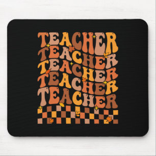 Mousepad Professora Cheia Autumn Vibes De Volta À Escola Ma