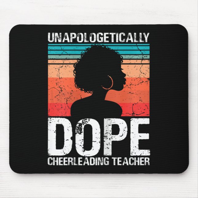 Mousepad Professora de Cheerleading Feminino Orgulhosamente (Frente)