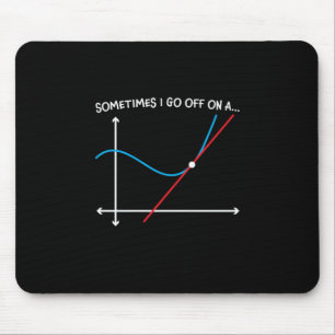 Mousepad Professora De Matemática Às Vezes Eu Vou Embora