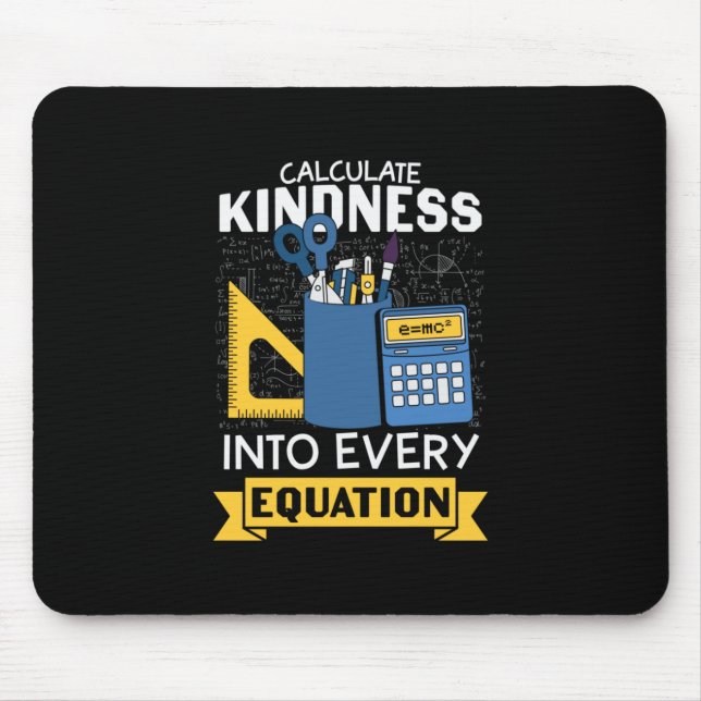 Mousepad Professora de Matemática Calcula gentileza (Frente)