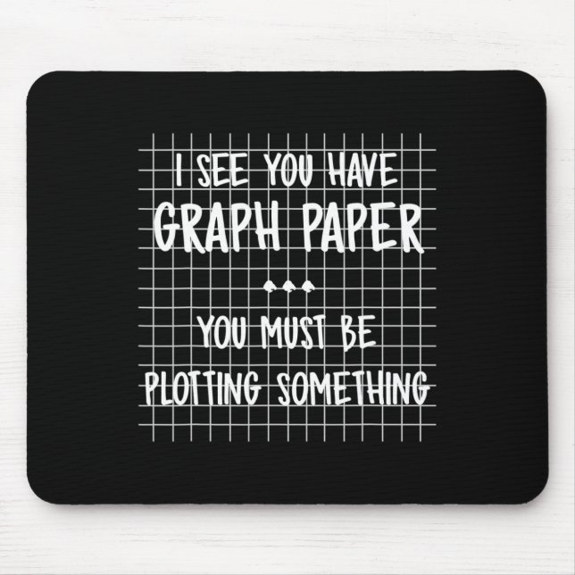 Mousepad Professora De Matemática - Deve Estar Fazendo Algo (Frente)