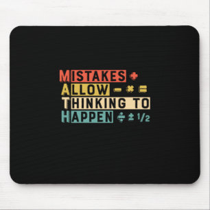 Mousepad Professora De Matemática Pensando Em Acontecer