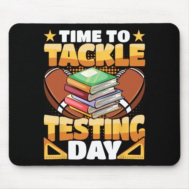 Mousepad Professora Do Dia De Futebol Para Combater Os Test (Frente)