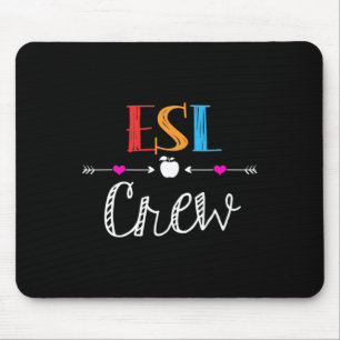 Mousepad Professora Do Esl Diversão De Presentes Escolares