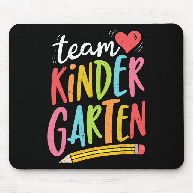 Mousepad Professora Do Jardim De Infância Se Diverte De Vol (Frente)