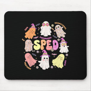 Mousepad Professora Halloween Spooky Equipe Especial de Edu