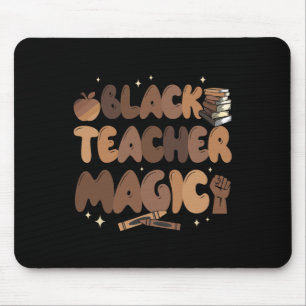 Mousepad Professora Negra História da Educação Mágica Melan