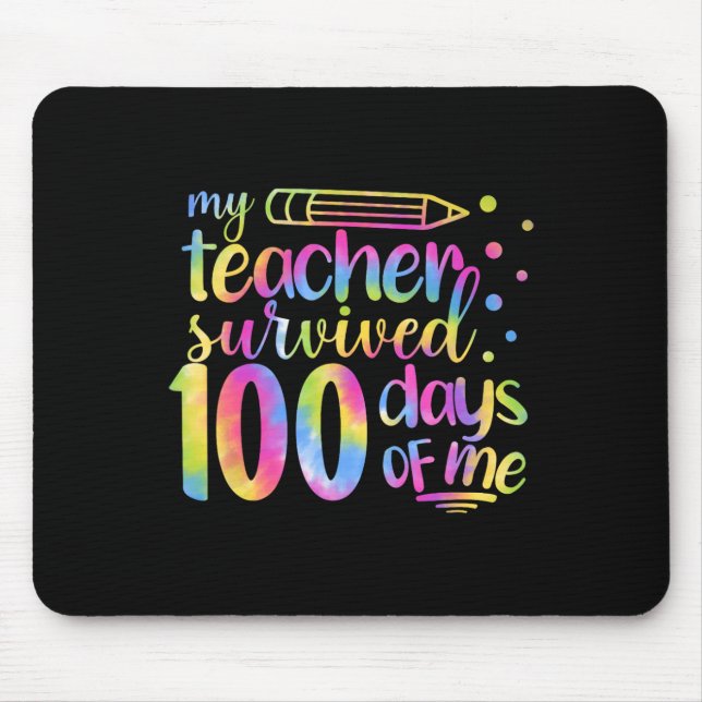 Mousepad Professora Sobreviveu A 100 Dias Da Minha Escola D (Frente)