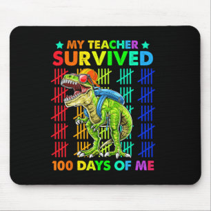 Mousepad Professora Sobreviveu A 100 Dias De Mim Dinossauro