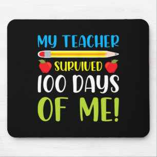 Mousepad Professora Sobreviveu A 100 Dias De Mim Divertido
