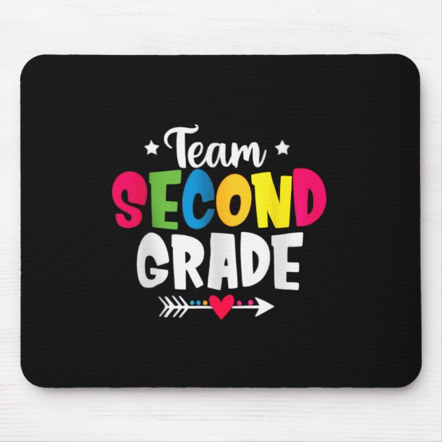 Mousepad Professores da Equipe da Segunda Série de Volta à  (Frente)
