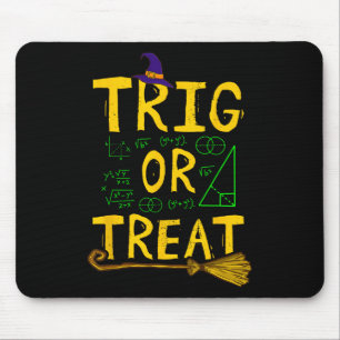 Mousepad Professores De Matemática De Halloween Que Testam