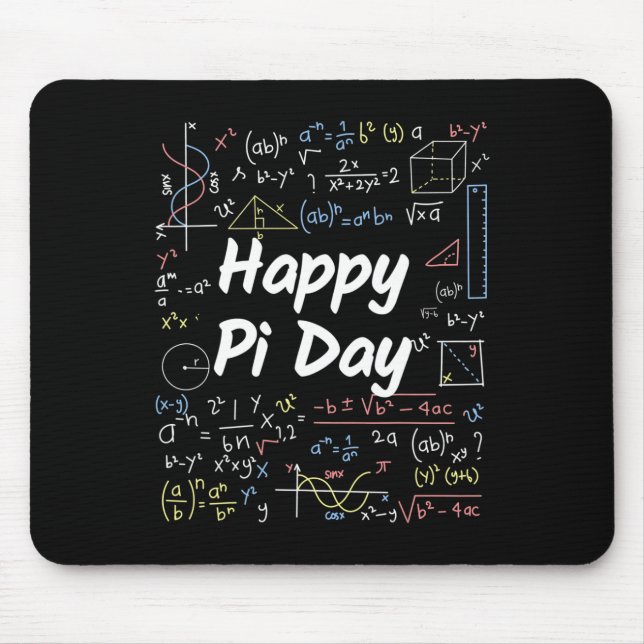 Mousepad Professores De Matemática Pi Feliz Internacional E (Frente)