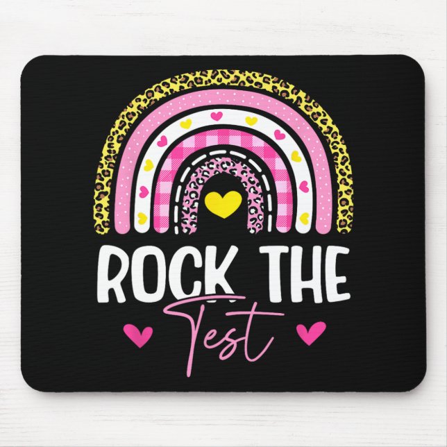Mousepad Professores do Dia de Teste do Professor no Dia de (Frente)