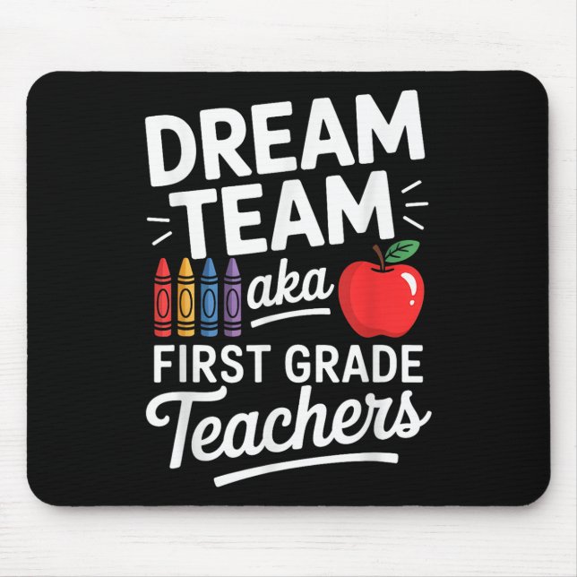 Mousepad Professores do Primeiro Ano Aka Equipe dos Sonhos  (Frente)