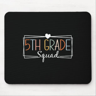 Mousepad Professores do Quinto Grau Quadrado Crianças 5 de