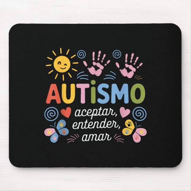 Mousepad Professores Especiais Espanhóis de Amor Entendem A (Frente)