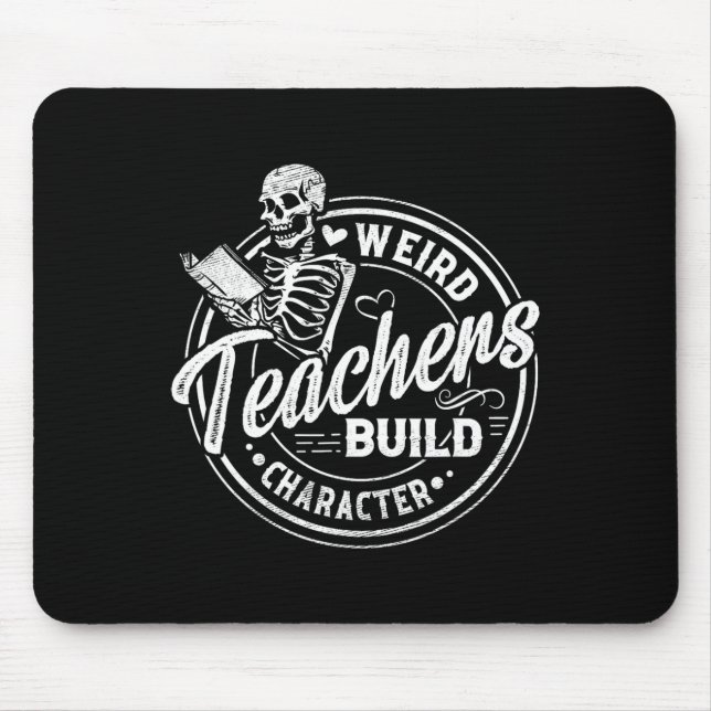 Mousepad Professores Estranhos Constroem Personagem Livro d (Frente)