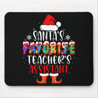 Mousepad Professores Favoritos de Papai Noel Natal Engraçad