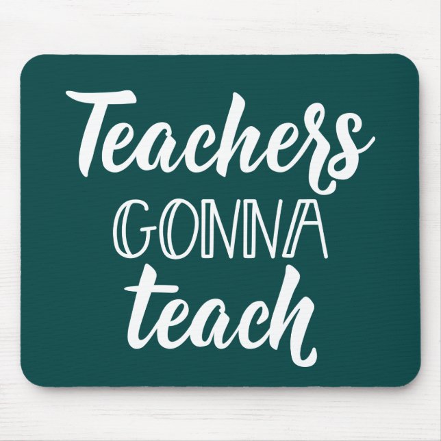 Mousepad Professores que vão ensinar (Frente)