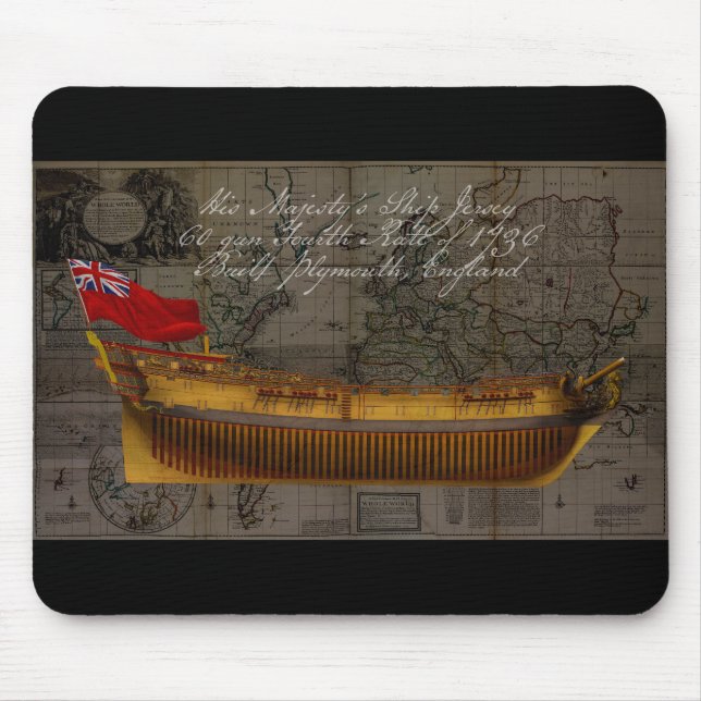 Mousepad Profile Painting of Ship Jersey (Frente)