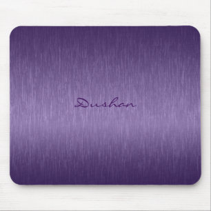 Mousepad Profundamente Design Metálico Roxo com aspecto de 