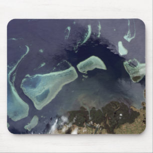 Mousepad Profundamente - floresta verde na terra