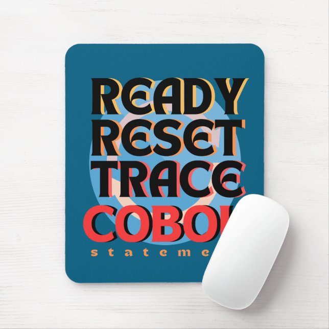 Mousepad Programação Cobol Redefinir Rastro (Com mouse)