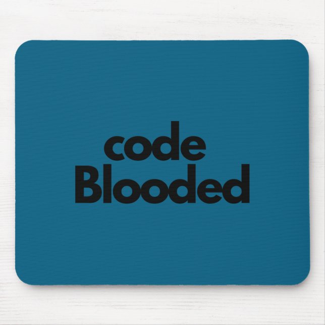 Mousepad Programador de Computador Codificador Engraçado (Frente)