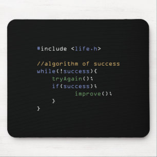 Mousepad Programadores Memória de Computação Codificando Hu