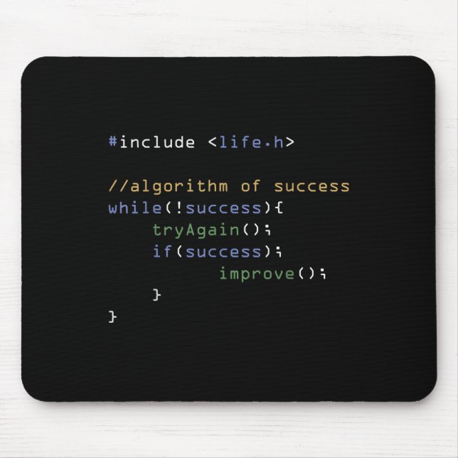 Mousepad Programadores Memória de Computação Codificando Hu (Frente)
