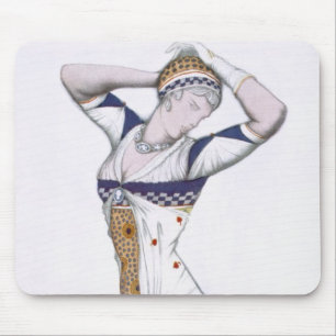 Mousepad Projete de uma fantasia de Traje moderno, 1912