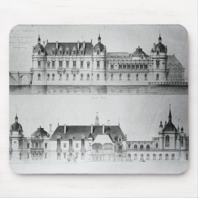 Mousepad Projete para a reconstrução da fachada norte (Frente)