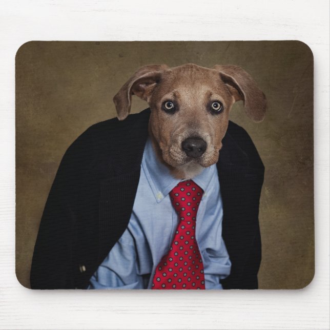 Mousepad Projeto de animais de estimação do abrigo - Sr. (Frente)