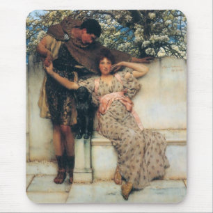 Mousepad Promessa de Primavera (Homem e Mulher na Grécia)