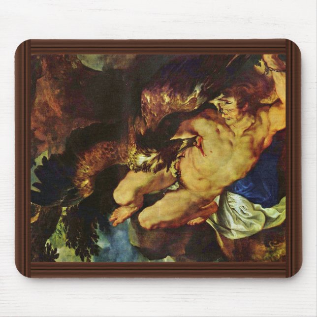 Mousepad PROMETHEUS limitado por Rubens Peter Paul (Frente)