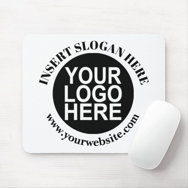 Mousepad Promocional de logotipo da empresa personalizada (Com mouse)