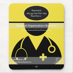 Mousepad Promocional de Tema Médico HAMbyWG