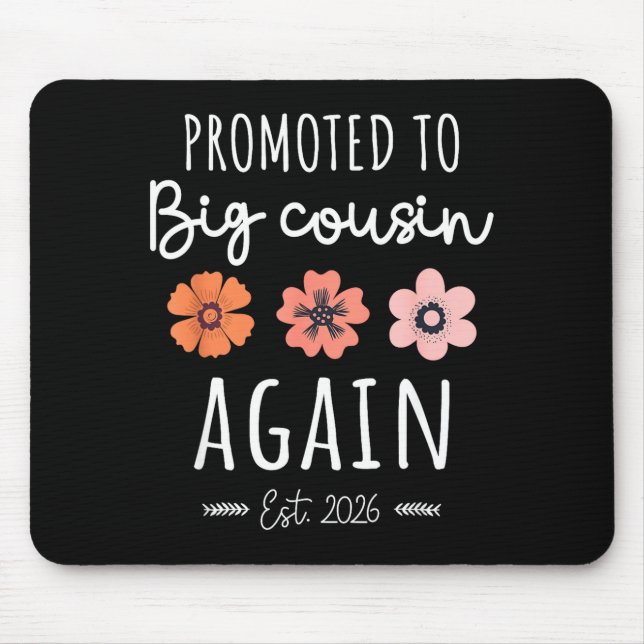 Mousepad Promoted To Big Cousin Again 2026 2nd Pregnancy An (Frente)