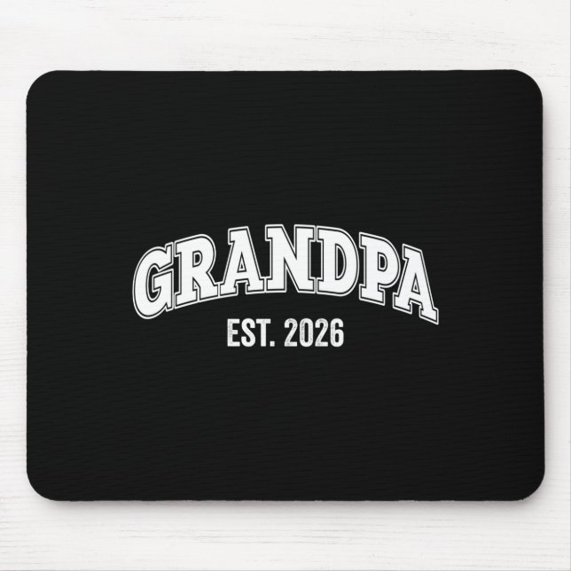 Mousepad Promoted To Grandpa Est 2026 Soon To Be Grandpa Lo (Frente)