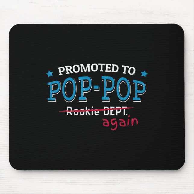 Mousepad Promoted To P-p Again Shirt. Grandpa P P Funny  (Frente)