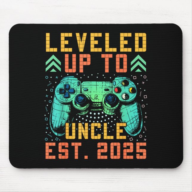 Mousepad Promoted To Uncle 2025 Leveled Up To Uncle Est 202 (Frente)