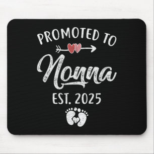 Mousepad Promovida Para Nonna Est 2025 Funny Primeira Mãe